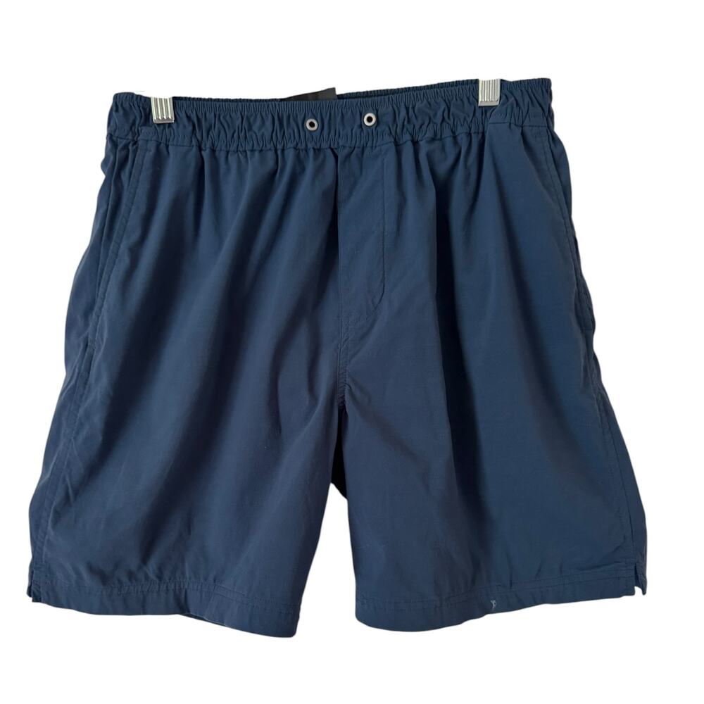 Everlane ReNew Navy Blue Mesh Lined Swim Trunks Men's Size Medium